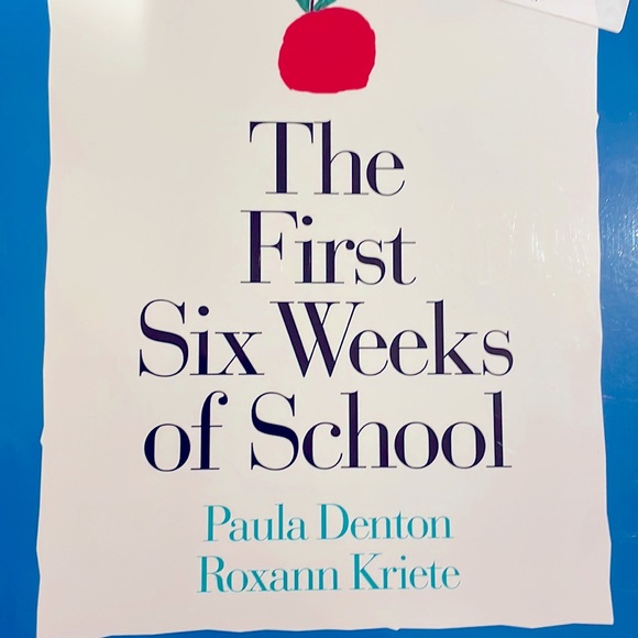Responsive Classroom’s The First Six Weeks of School Book - Picture 1 of 1